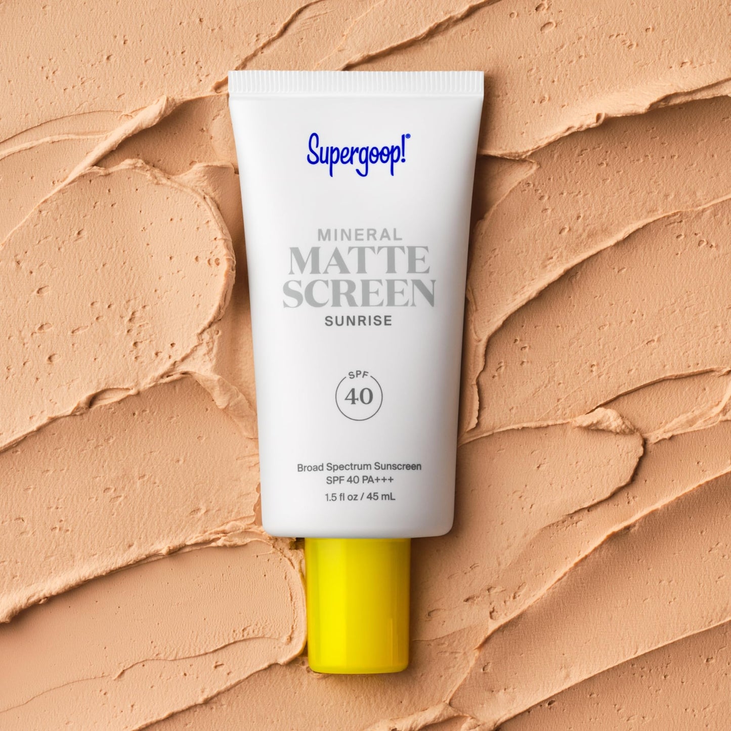 Supergoop! Mineral Mattescreen (SPF 40) - 20 mL - Mineral, Oil-Free Broad Spectrum Sunscreen - Smooths Skin s Appearance, Minimizes Pores & Controls Shine - Water & Sweat Resistant - Sunrise