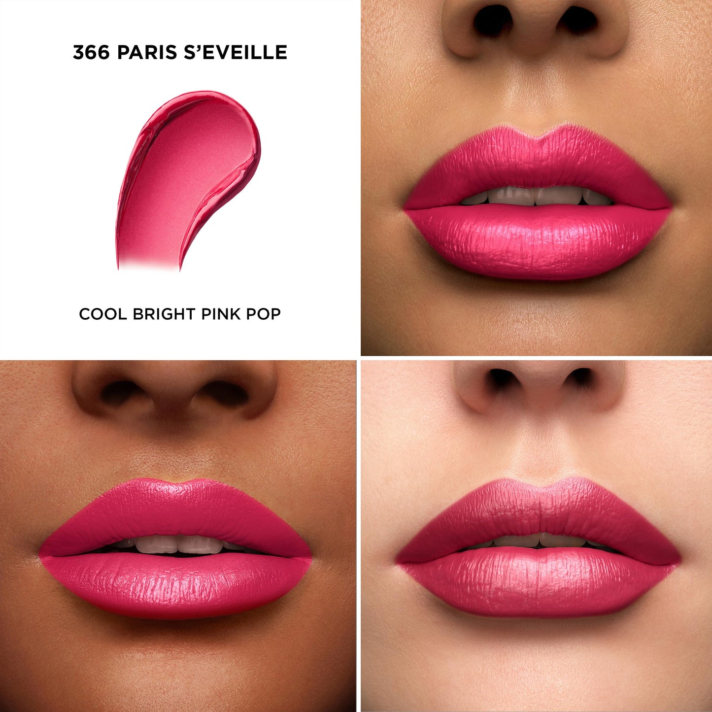 Lancôme L'Absolu Rouge Hydrating Cream Lipstick - Smudge-Resistant & Luminous Finish - Up To 18HR Comfort - 366 Paris S'Eveille