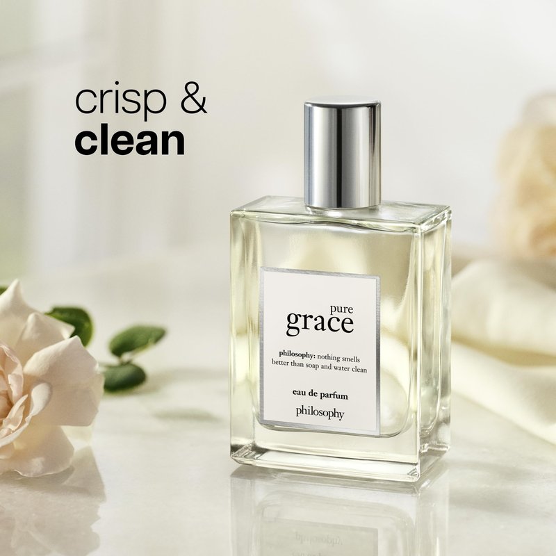 philosophy amazing grace perfume trio gift set- clean & floral women's perfume - with notes of bergamot, muguet & musk - long lasting fragrance