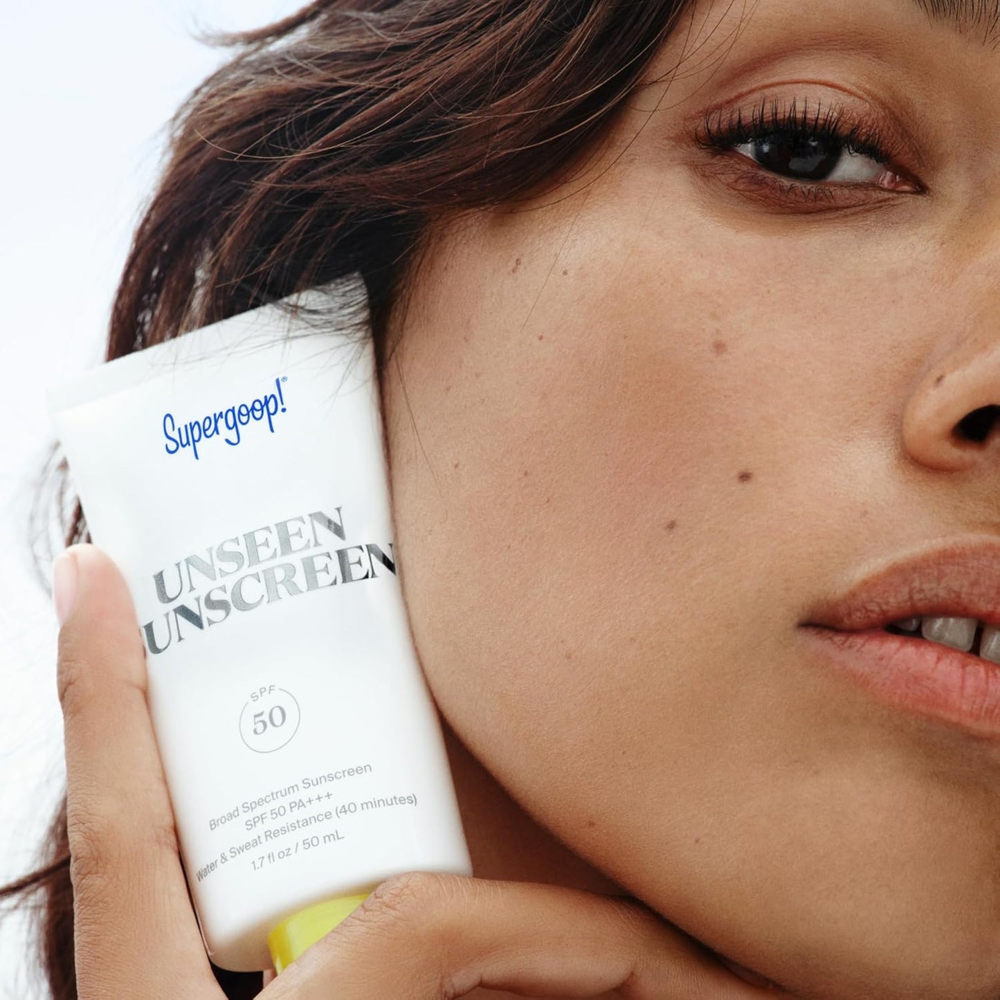 Supergoop! Unseen Sunscreen - Clear Invisible Face Sunscreen + Makeup Primer | Weightless Oil-Free Formula for All Skin Types
