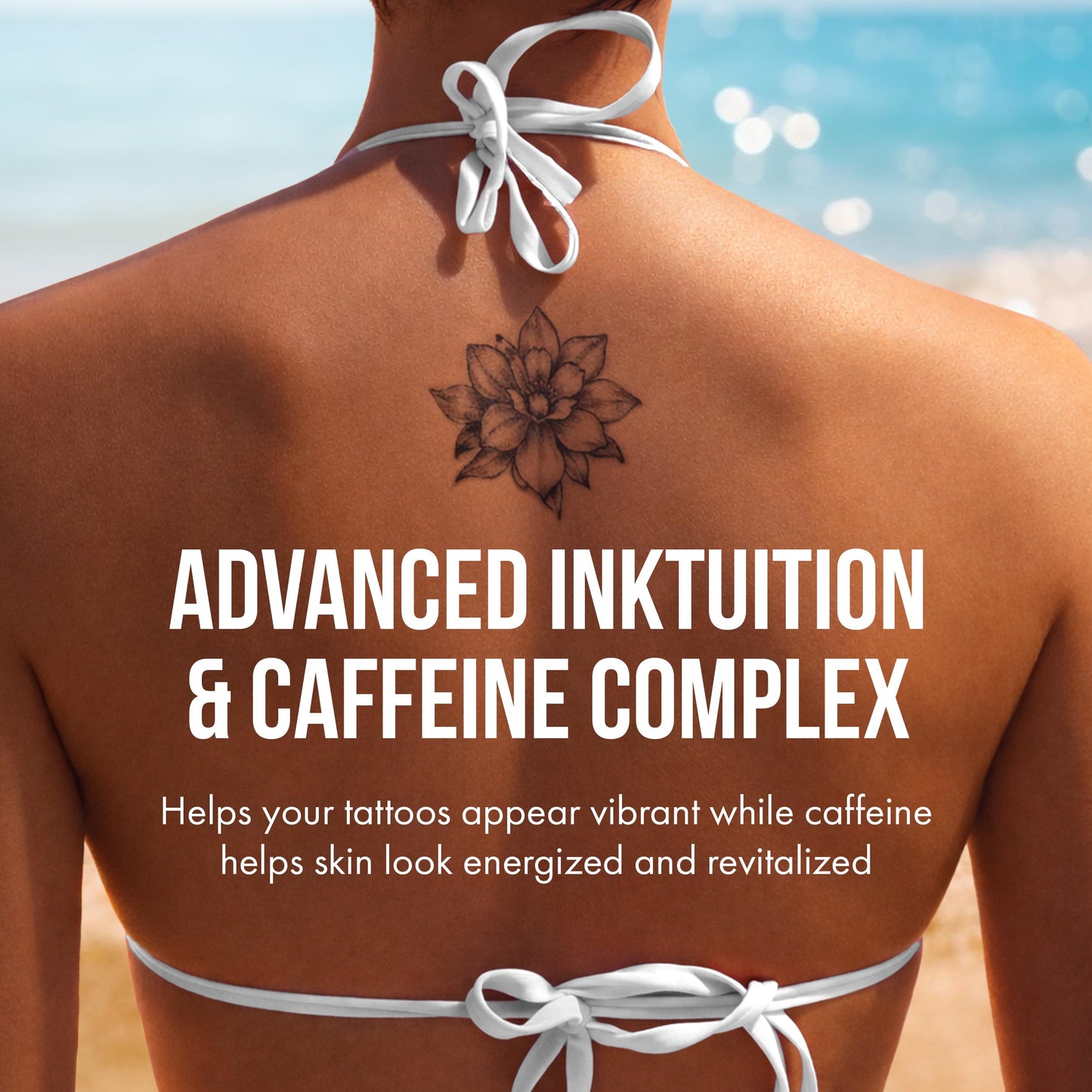 Tan Asz U Midnight Maui Tanning Lotion, Double Shot 400X Bronzer, Black Pearl & Peptide Illuminator, Tanning Lotion with Inktuition Tattoo Complex, 13.5 Fl Oz