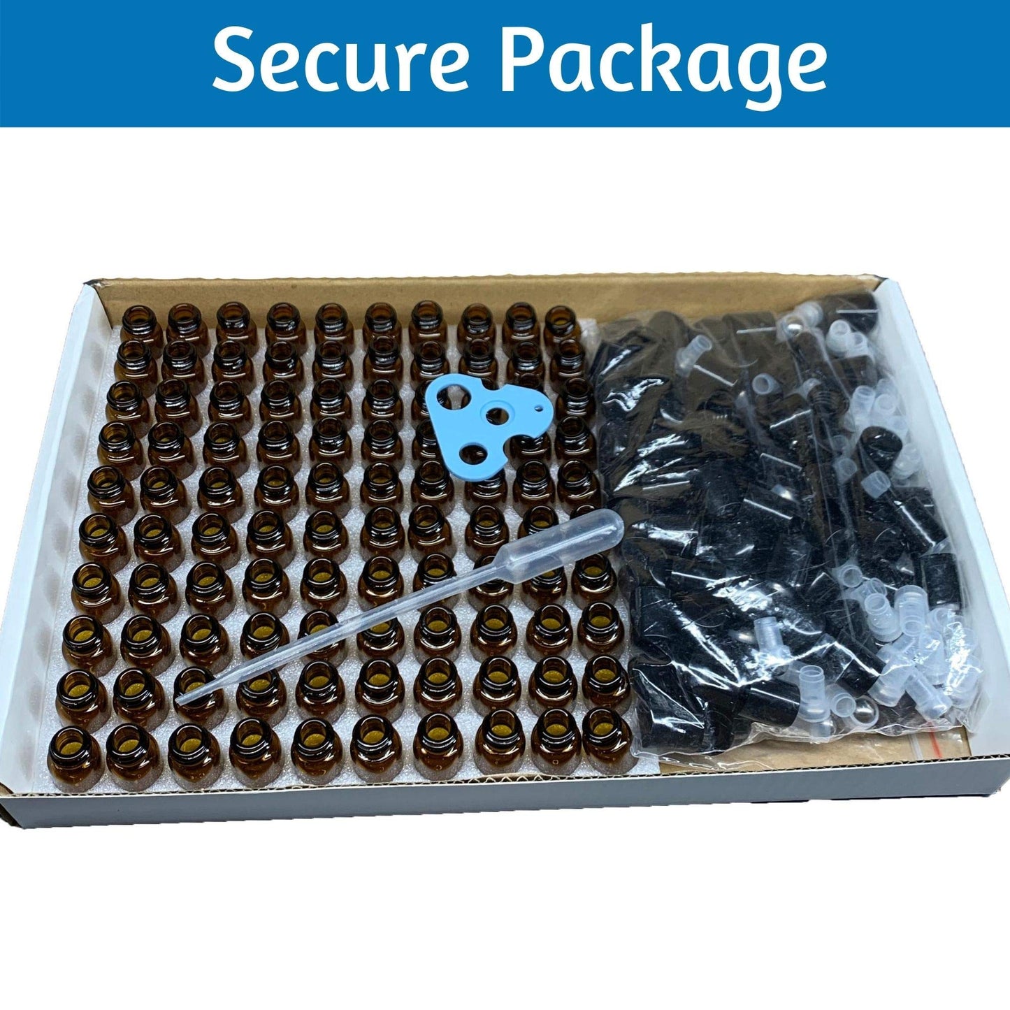 Essential Oils Roller Bottles 100pcs 2ml 5/8 Dram Glass Roller Bottles Refillable Essential Oil Roller Bottles Amber, Stainless Steel Roller Balls, Sample Roll On Bottles, Mini Roller Bottles, Vials