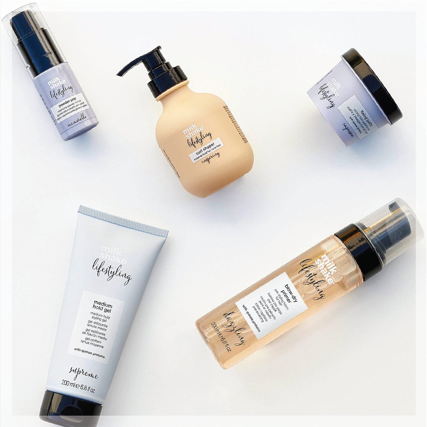 milk_shake Blow Dry Primer | Body-boosting blow-dry base for soft, flat hair | Reduces drying time, protects from heat & improves styling performance