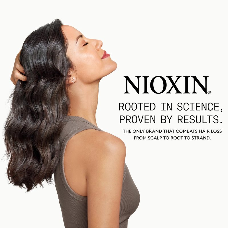 Nioxin Scalp + Hair Thickening System 2 Kit | For Natural-Hair with Progressed Thinning | Cleanse, Condition, & Treat | Boost Density with Niacinamide & Biotin | Bundle