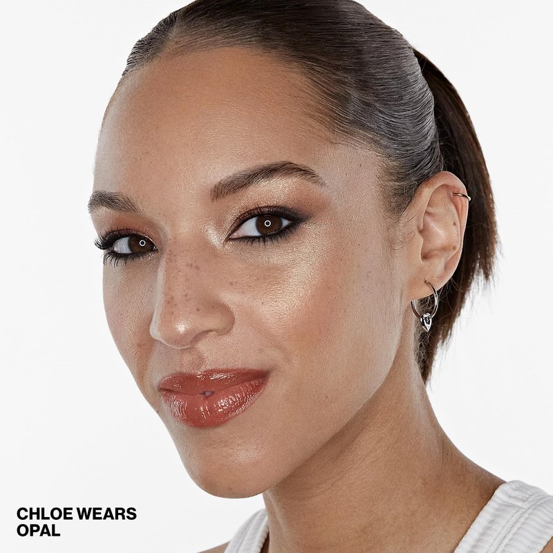 Smashbox X BECCA Shimmering Skin Perfector Pressed Highlighter | Creamy Formula that Melts into Skin for a Natural, Radiant, Glow-Boosting Highlight, 0.24 Ounce, Opal