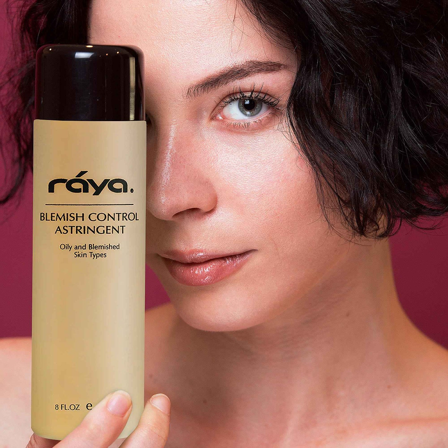 RAYA Blemish Control Astringent (705), Facial Toner for Very Oily and Break-Out Skin, with Vitamin B Complex to Balance pH and Helps Regulate Oil Production, Cruelty & Paraben Free - 8 fl oz