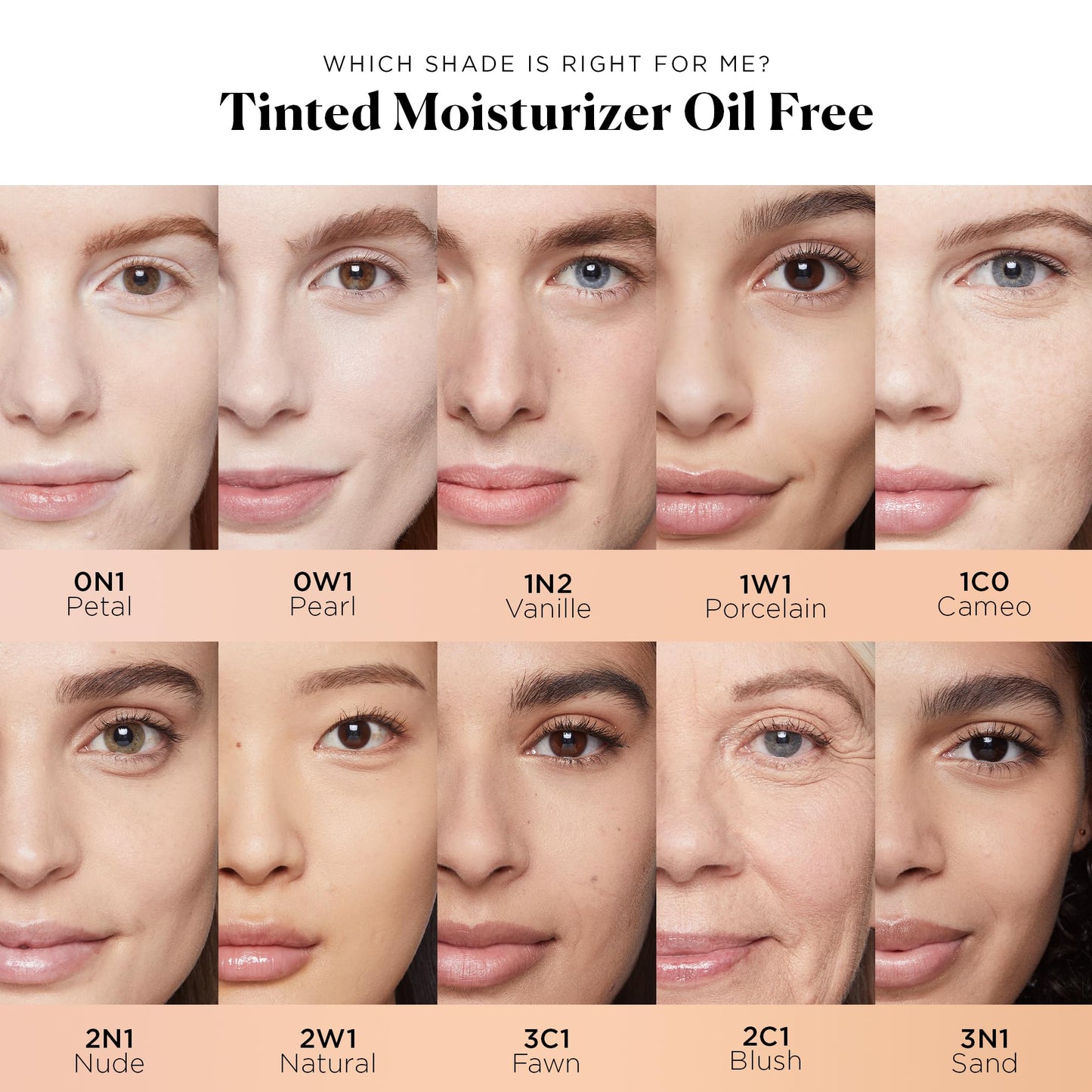 Laura Mercier Women's Oil Free Tinted Moisturizer SPF 20, 2n1 Nude, 1.7 Ounce