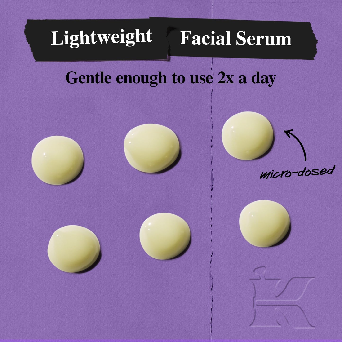 Kiehl's Daily Micro-Dose Anti-Aging Retinol Facial Serum, Reduces Wrinkles, Firms Skin, Evens Skin Tone, Youth Renewing & Hydrating Formula, with Retinol & Ceramides, Paraben-free - 1 fl oz