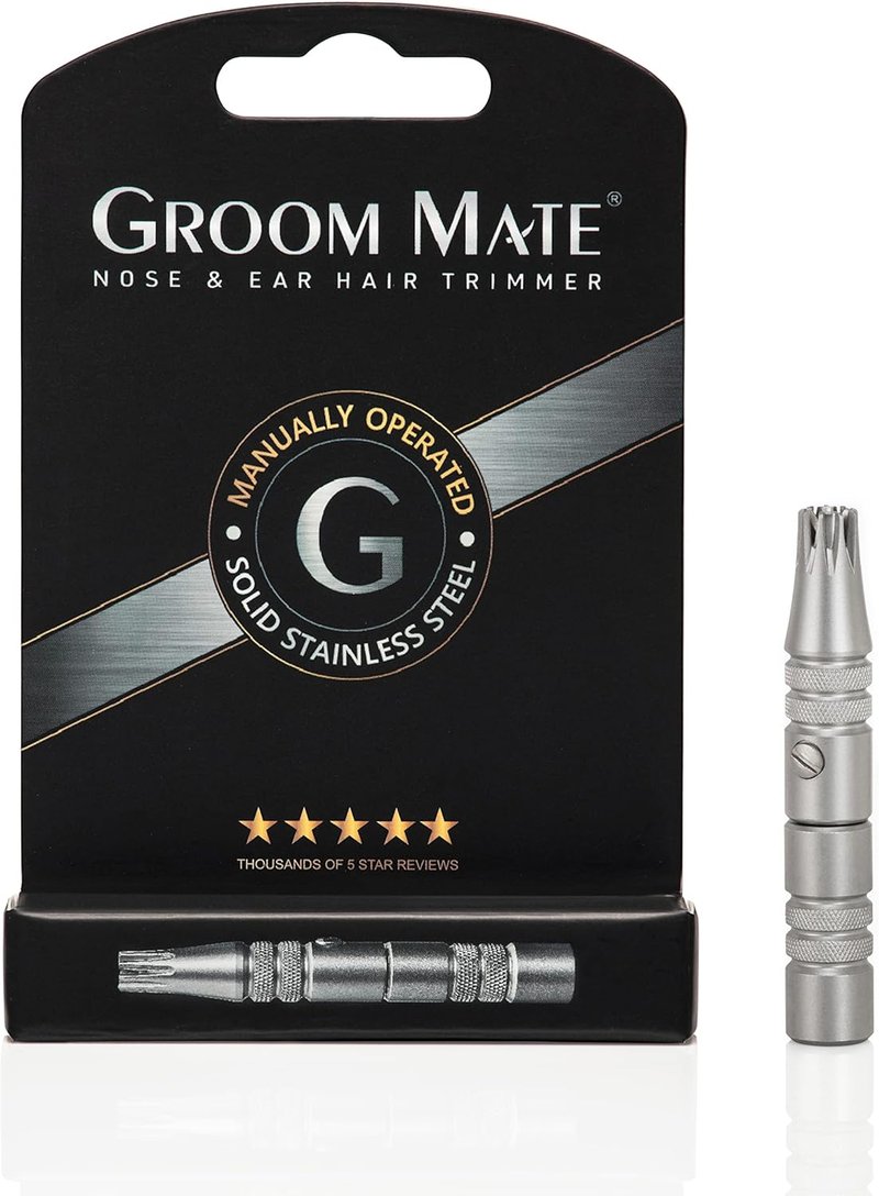Platinum Nose & Ear Hair Trimmer - Precision Grooming Tool for Men | XL Size