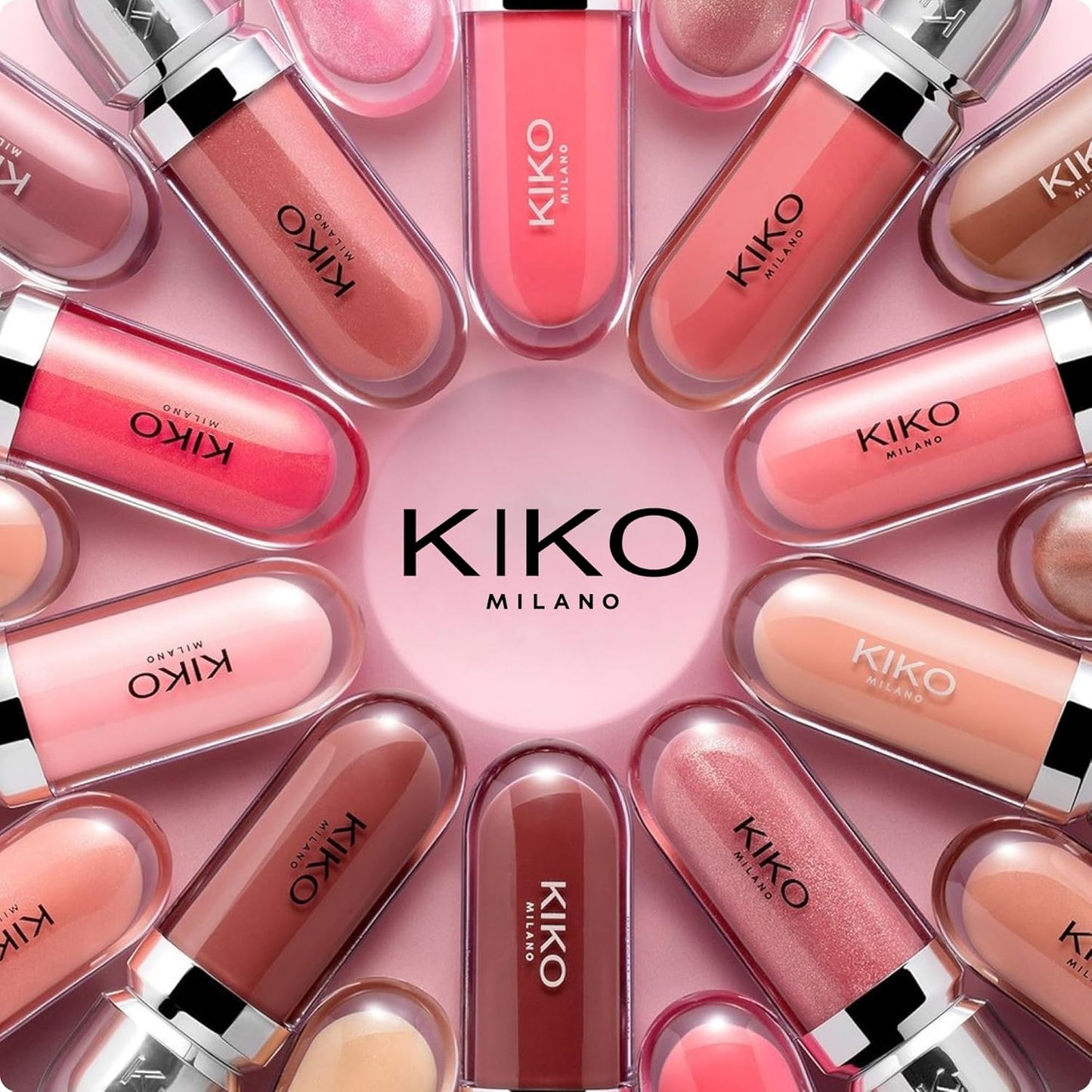 KIKO Milano 3D Hydra Lip Gloss - High Shine Hydrating Plumping Lip Makeup | Non-Sticky Moisturizing Formula