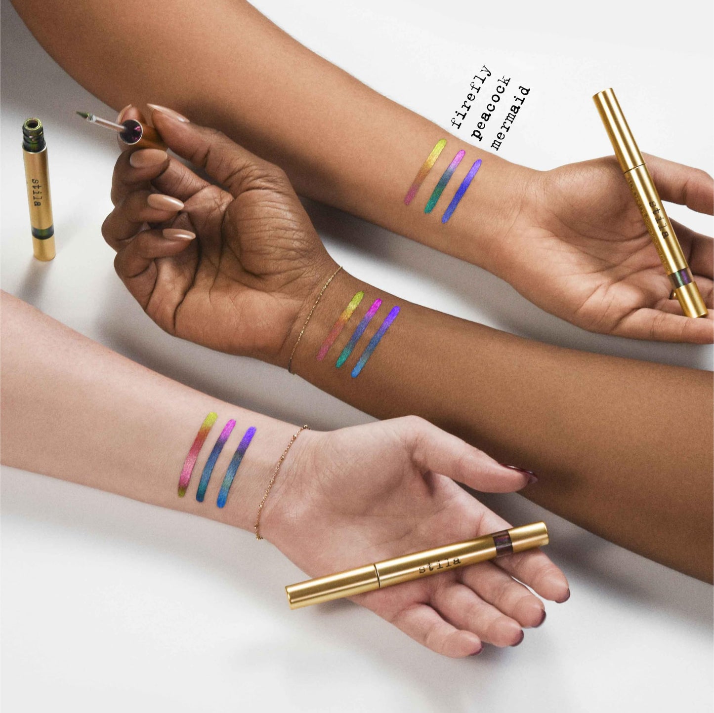 stila Stay All Day® Chroma-Flash Liquid Eye Liner | Long-Wear Shade-Shifting Metallic Liner with Chrome Finish | Smudge-Proof, Fade-Resistant | Precision Brush Tip | Bold, Multi-Dimensional Color