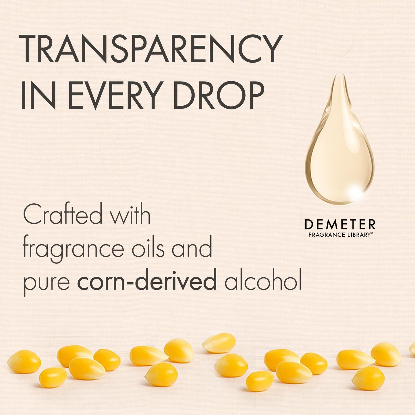 DEMETER Natural Perfume Spray Cologne for Women, Rain, 1 oz