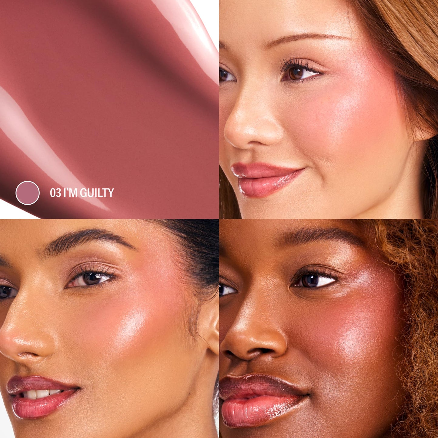 Sacheu Cheek STAY-N Liquid Blush for Cheeks — High Pigment, Buildable, Lightweight Cream Blush for Dewy Radiant Flushed Cheeks — Long-lasting & Cruelty Free, Pretty in Pink Duo