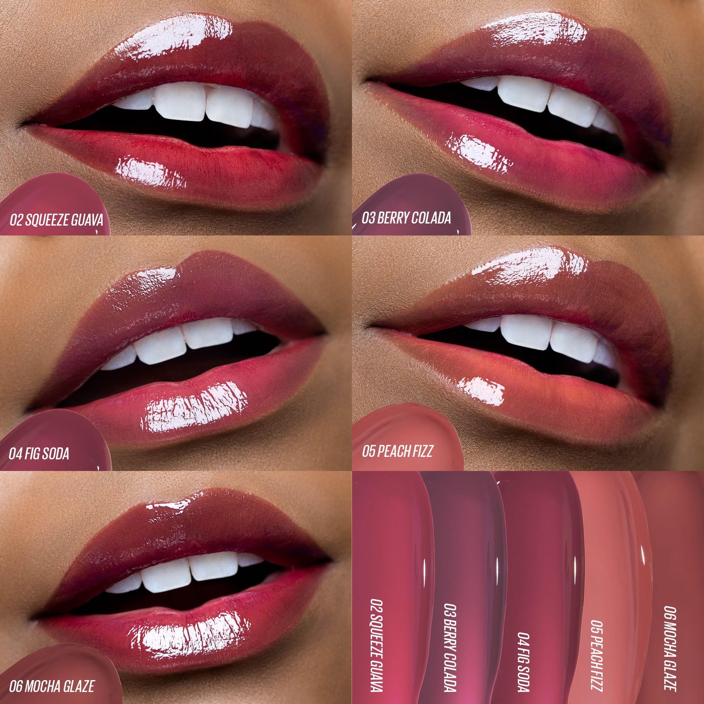 Kaja Lip & Blush - Jelly Charm 05 Peach Fizz | with Keychain, Triple Berry Complex, Lemon Fruit Extract & Olive Squalane, Hydrating, Long Lasting Tint, Lightweight, Creamy Cream Tinted Type, 0.17 Oz