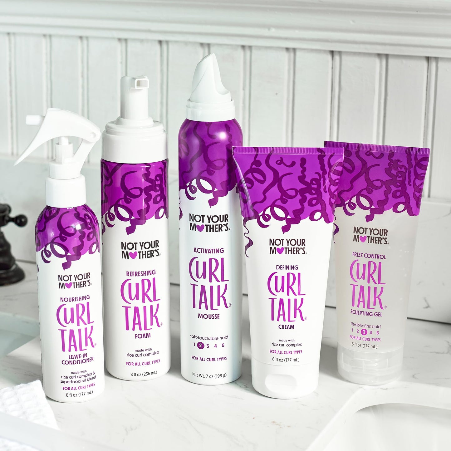 Not Your Mother's Curl Talk Leave-In Conditioner - (2-Pack) 6 fl oz - Formulated with Rice Curl Complex - For All Curly Hair Types