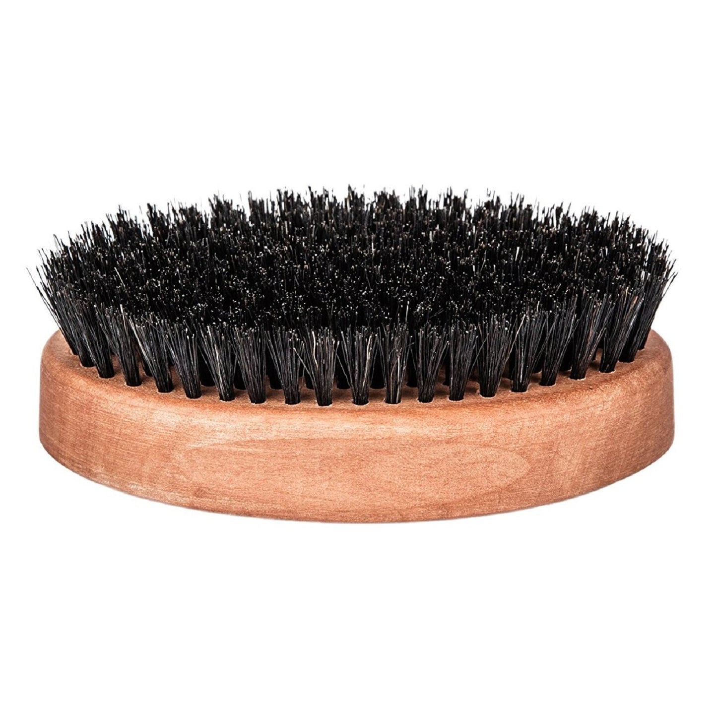 Fendrihan Genuine Boar Bristle Military Hair Brush - Medium Stiff Bristles | Pear Wood Handle, Made in Germany