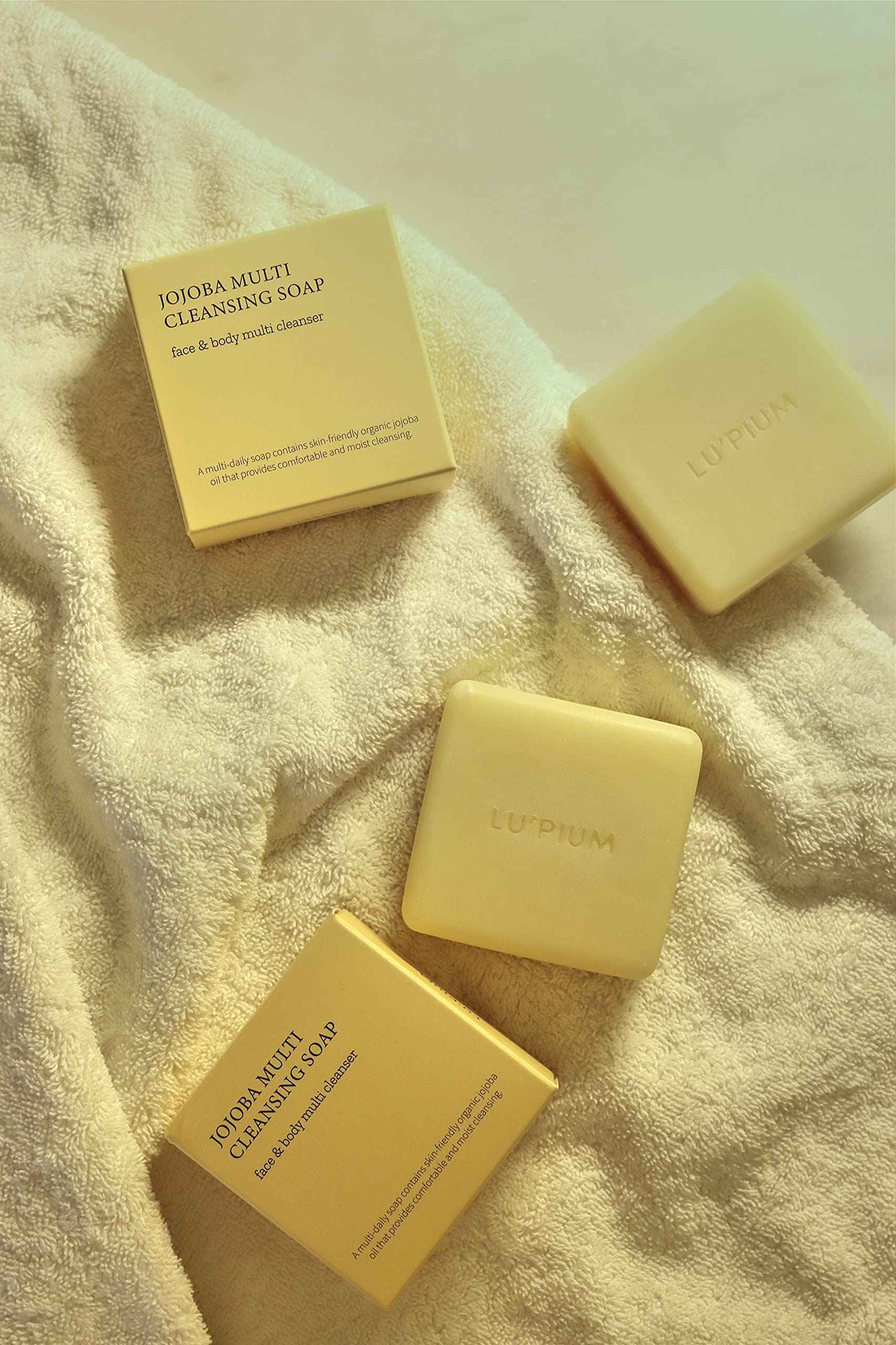 LU'PIUM Jojoba Multi Cleansing Soap 100g