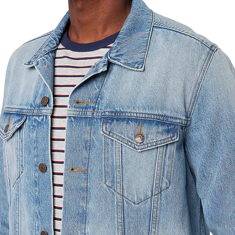 Levi Strauss Signature Gold Men's Signature Trucker Jacket, Forty-Niner, Medium