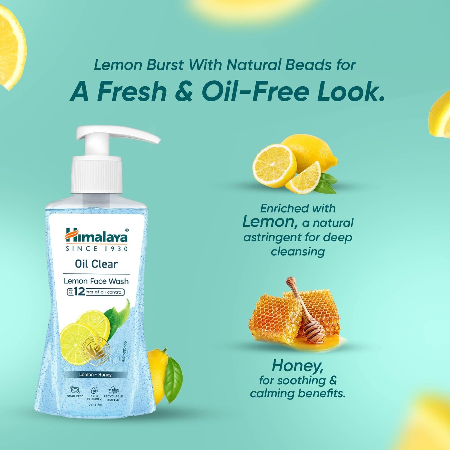 Himalaya Oil Clear Lemon Face Wash - 200ML