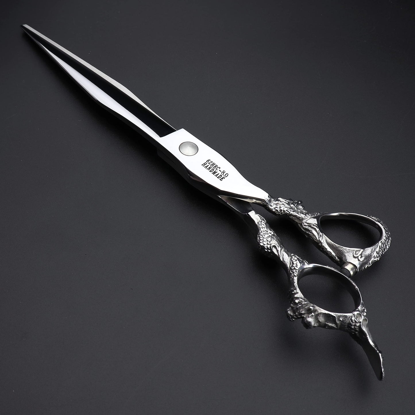 6/7/7.5/8/9-inch professional hair clipper set, stainless steel sharp hair clippers, hairdresser specific scissors (8 in cutting scissors)