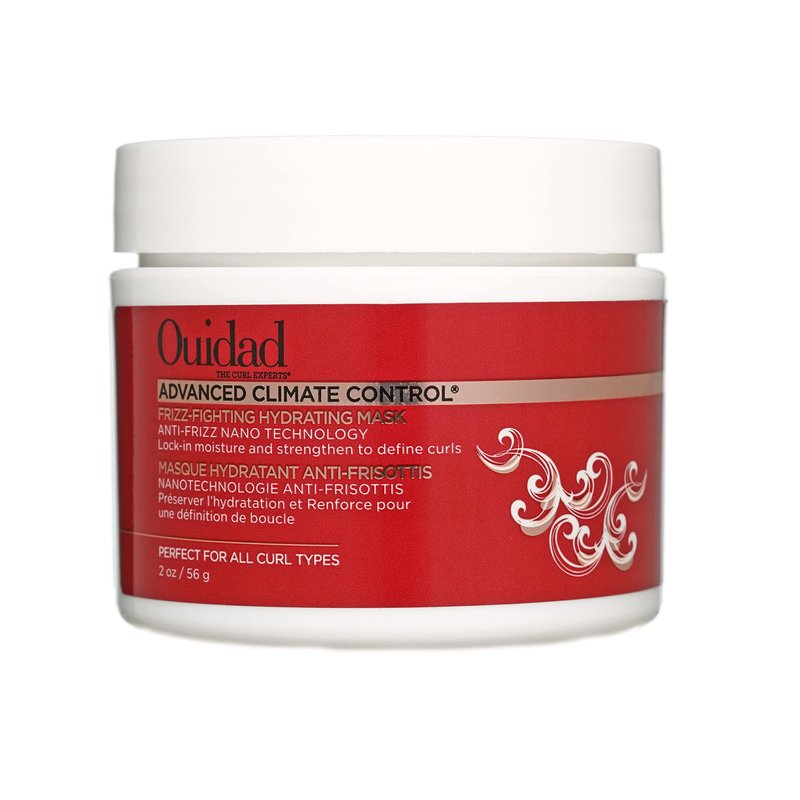Ouidad Advanced Climate Control Hair Mask - 2 oz, Frizz Control Curly Hair Mask with Vitamin C & Castor Oil, Anti-Frizz Nano Technology, Helps Repair, Nourish and Hydrate Hair, For All Curl Types