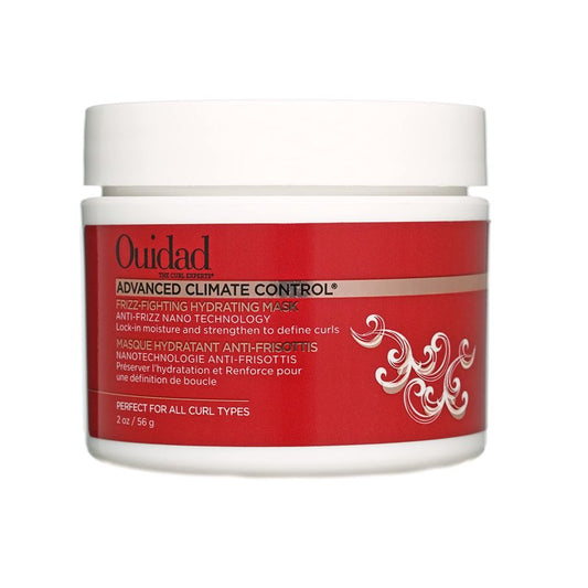Ouidad Advanced Climate Control Hair Mask - 2 oz, Frizz Control Curly Hair Mask with Vitamin C & Castor Oil, Anti-Frizz Nano Technology, Helps Repair, Nourish and Hydrate Hair, For All Curl Types