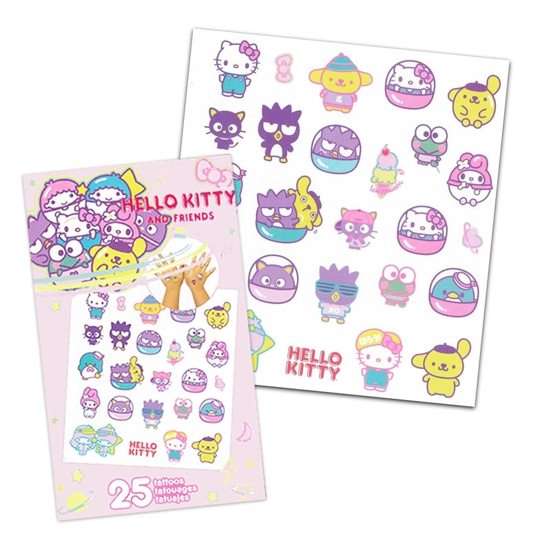 Hello Kitty Nail Art Stickers Set - Creative Nail Designs & Tattoos for Kids | Perfect for Hello Kitty Parties