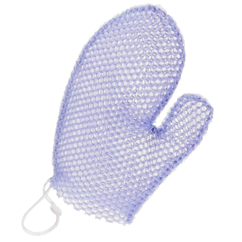 Supracor Spa Bath Mitt Body Exfoliator Face Scrub Sponge (Purple)