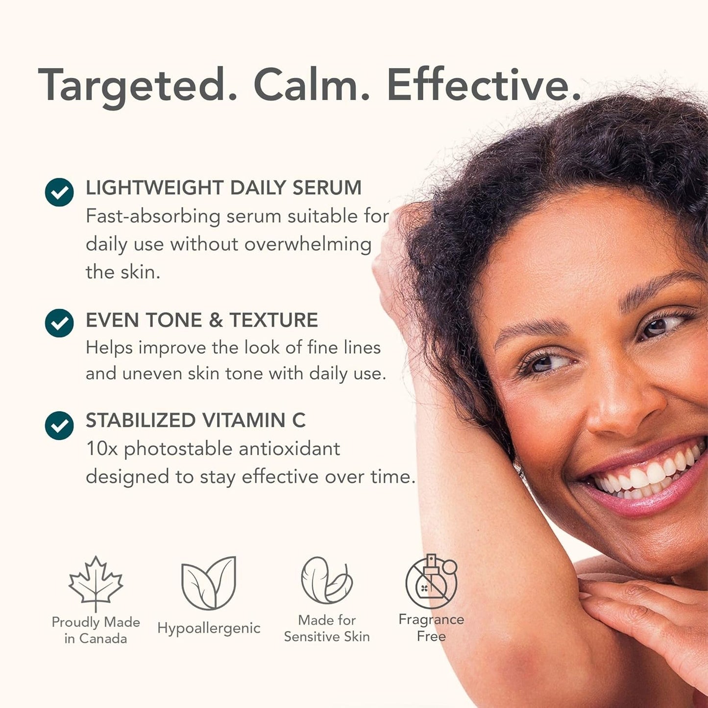 Riversol Vitamin C Serum - Brightening Dark Spots & Wrinkles | Anti-Aging for Sensitive Skin | 4-Month Supply