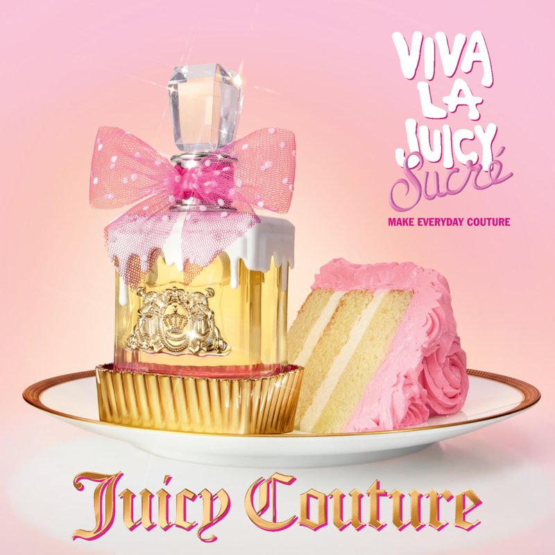 Juicy Couture Viva La Juicy Sucré Eau De Parfum, Women's Mini Perfume with Notes of Peach, Orange Flower & Whipped Cream - Fruity & Sweet Perfume for Women, EDP Spray Travel Perfume, 0.33 fl. oz