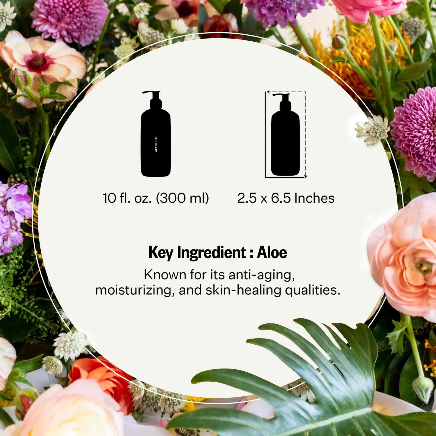 APOTHEKE Hand & Body Lotion & Moisturizer - White Vetiver, 10 Fl Oz