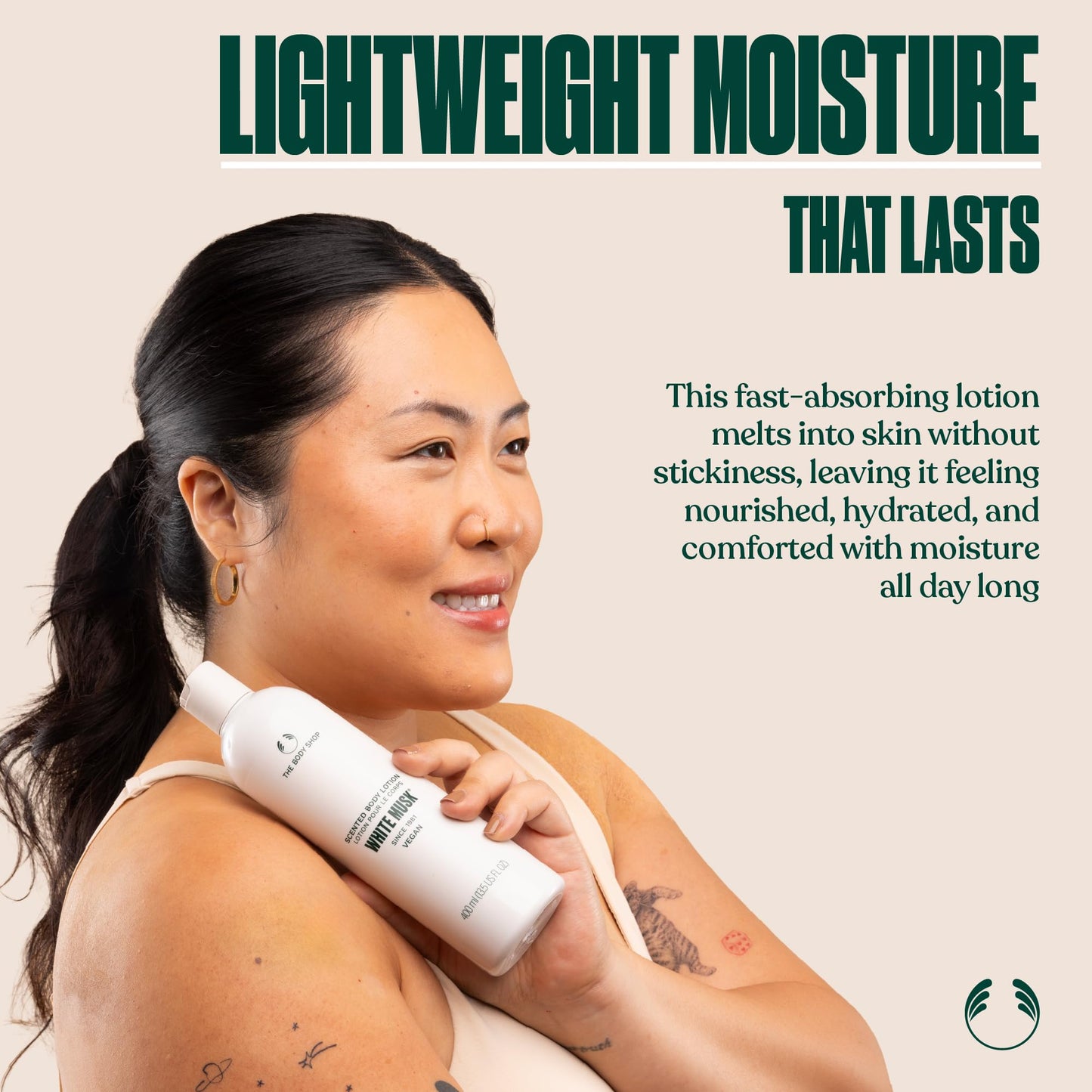 The Body Shop White Musk Body Lotion | Floral & Clean Scented Skin Cream with Cruelty Free Musk | Softens Dry Skin, 250 ml / 8.4 oz