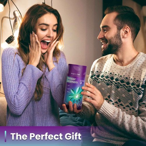 BodyRefresh Shower Steamers, 16 Packs Shower Bombs with Essential Oils, Birthday Gifts for Women, Mom, Wife, Adults Stocking Stuffers(Eight Scents)