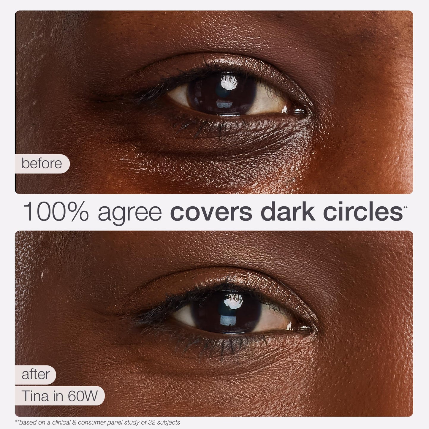 tarte shape tape concealer – Full-Coverage Creaseless Soft Matte Finish, Brightening Under-Eye & Face Makeup, 16hr Longwear, Vegan & Cruelty-Free, travel size, 60N mahogany