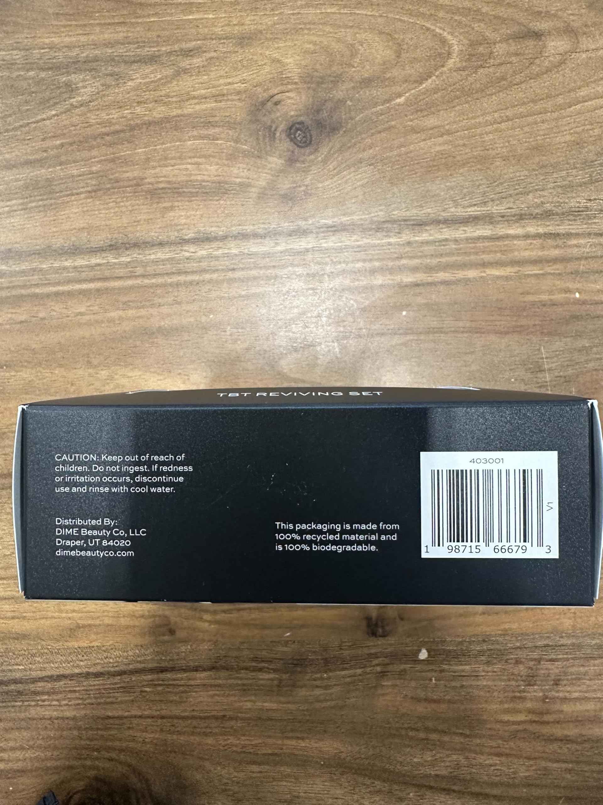 DIME Beauty TBT Reviving Skincare Set ($32 Value) - Includes TBT Cream (15 ml) + Serum (10 ml), Formulated with Bakuchiol, a Clean Retinol Alternative to Reduce the Appearance of Fine Lines