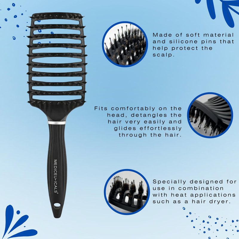 Mediceuticals SCALPRO Smoothing & Detangling Hair Brush