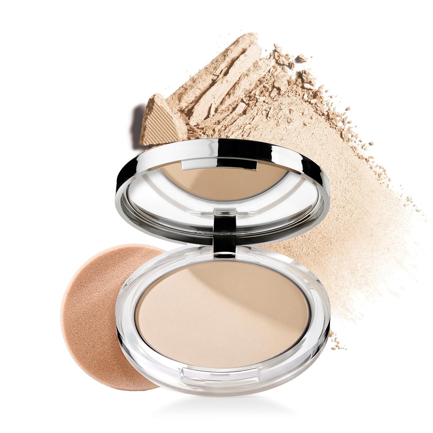 Clinique Stay-Matte Sheer Pressed Powder for Oily Skin - Sheer Coverage & Matte Finish | Minimizes Shine