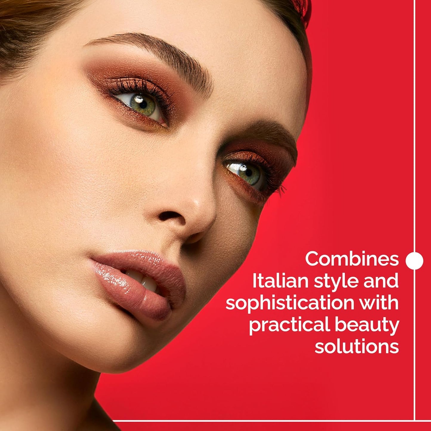 PUPA Milano Eyeshadow Palette 004 Rose Addicted - 7 Shades with Matte, Satin & Metallic Finishes - High Pigment, Blendable Texture - 0.469 oz