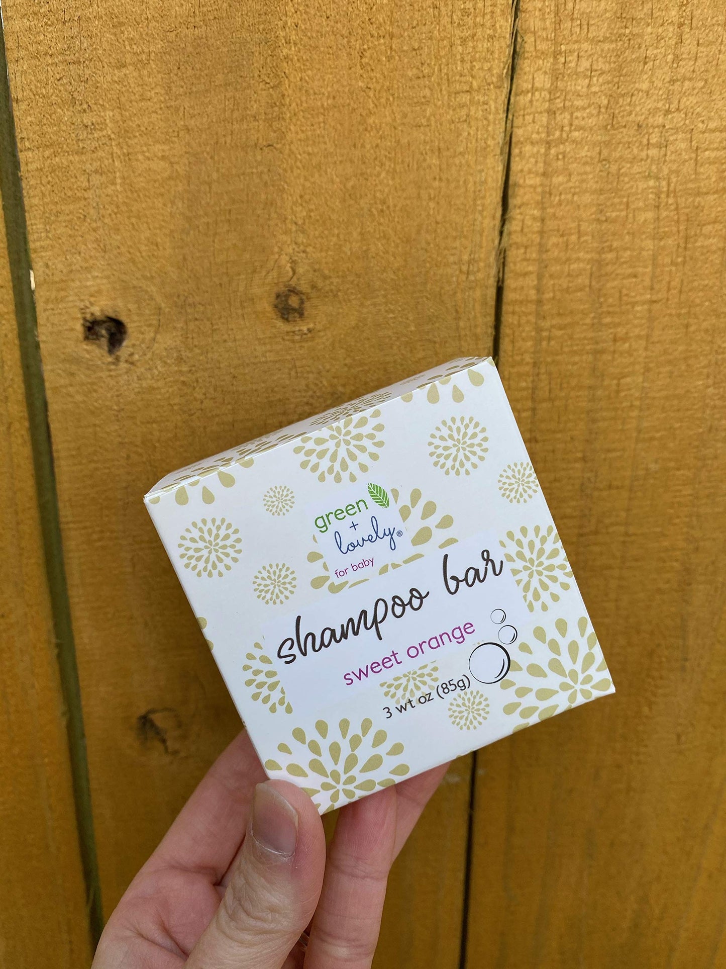 Green + Lovely Sweet Orange Baby and Kids Shampoo + Body Bar /// Gentle SLS, Sulfate, and Paraben free hair and body wash for babies and kids