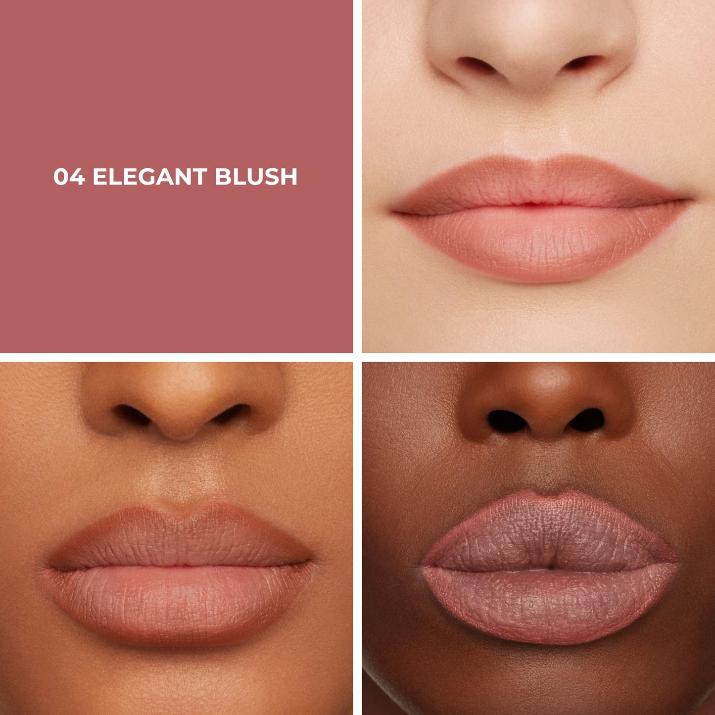 Laura Mercier Caviar Perfecting Lip Liner Pencil, 16HR Longwear, Comfortable Non-Dragging Application, Feather and Water-Proof, Infused with French Hyaluronic Acid and Vitamin E, 04 Elegant Blush
