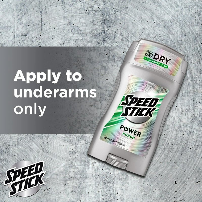 Speed Stick Deodorant, Fresh 3 oz (Pack of 8)