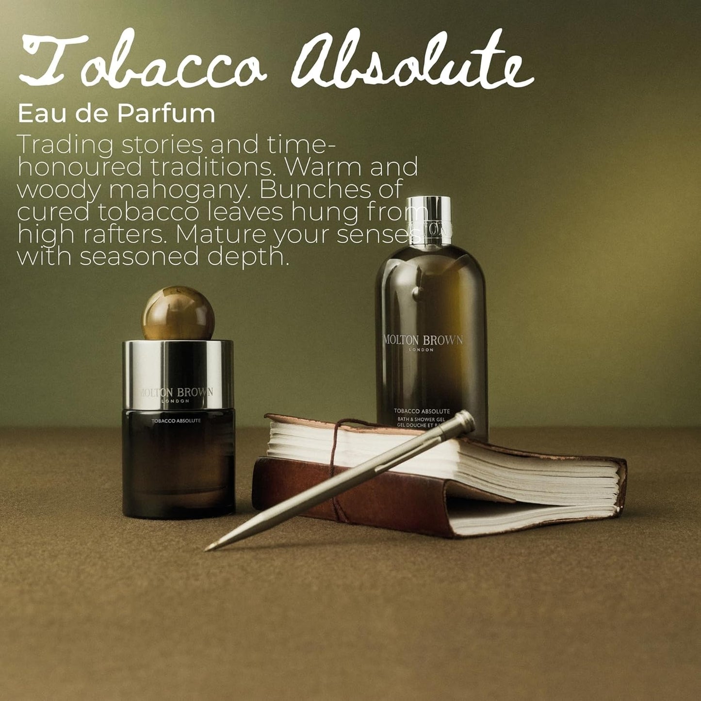 Molton Brown Tobacco Absolute Eau de Parfum | Rich, Warm Fragrance for Men