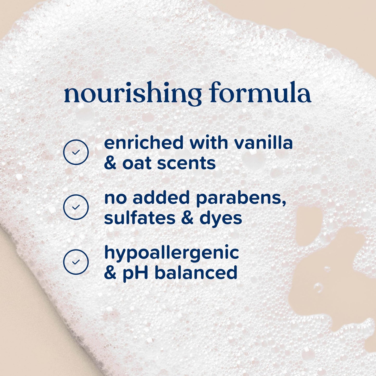 Johnson's Skin Nourishing Moisture Baby Wash, Vanilla & Oat Scents, Tear-Free, Hypoallergenic Baby Body Wash Cleanses, Protects from Dryness, & Leaves Skin Feeling Hydrated, 20.3 fl. oz