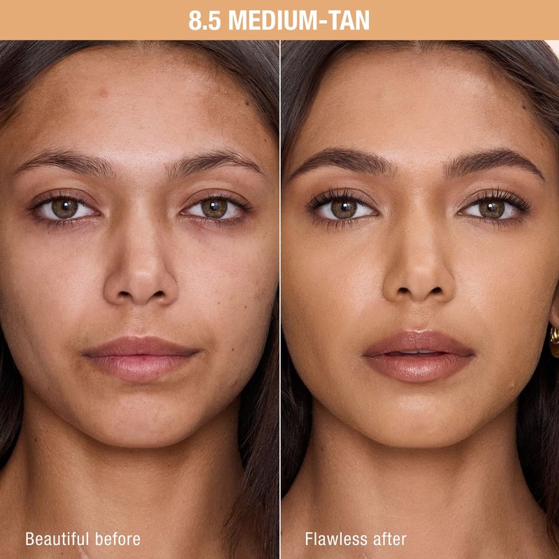 Charlotte Tilbury AIRbrush Flawless Blur Concealer - Concealer for Dark Circles, Blemishes & More - Hydrating, Full Coverage with a Natural Matte Finish - 8.5 Medium