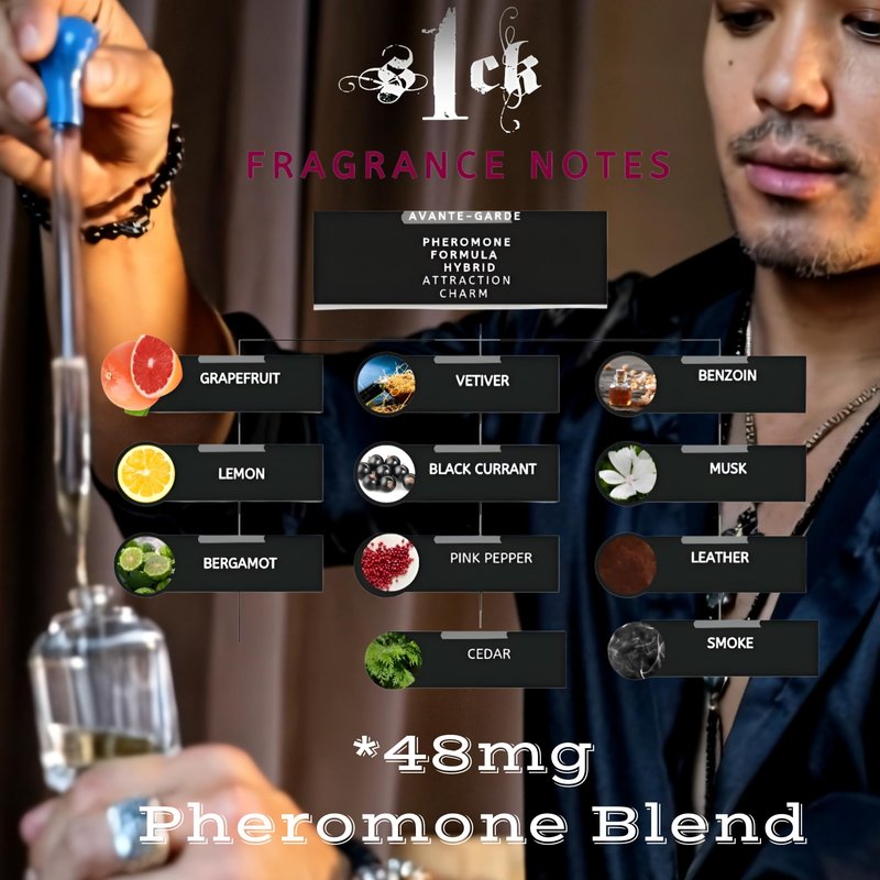 PHERO CONFIDENCE - Avant-Grade Pheromone-Infused Cologne for Men Raw Pheromone Cologne Attraction Lasting Spray USA-Made Bold Strength Scent for Him