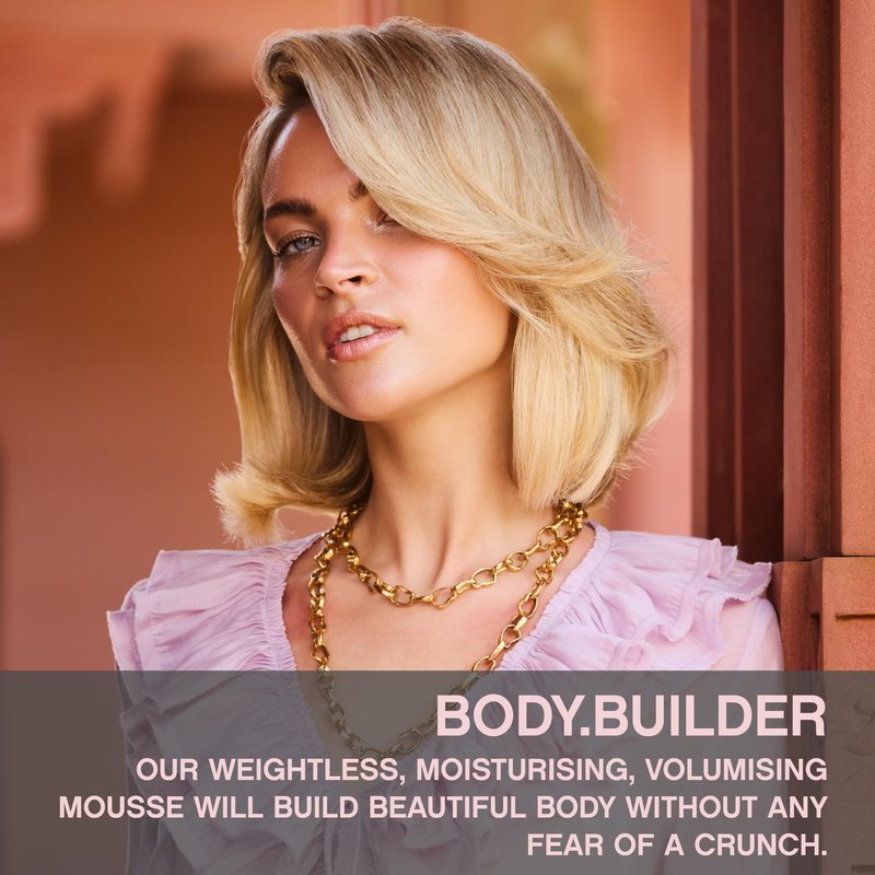 KEVIN.MURPHY BODY.BUILDER - Hair volumising Mousse - For All Types - Weightless & Sulphate-Free Hair Mousse - Hair Care Treatment - With Tangerine Peel Oi- 100 mL / 3 fl oz