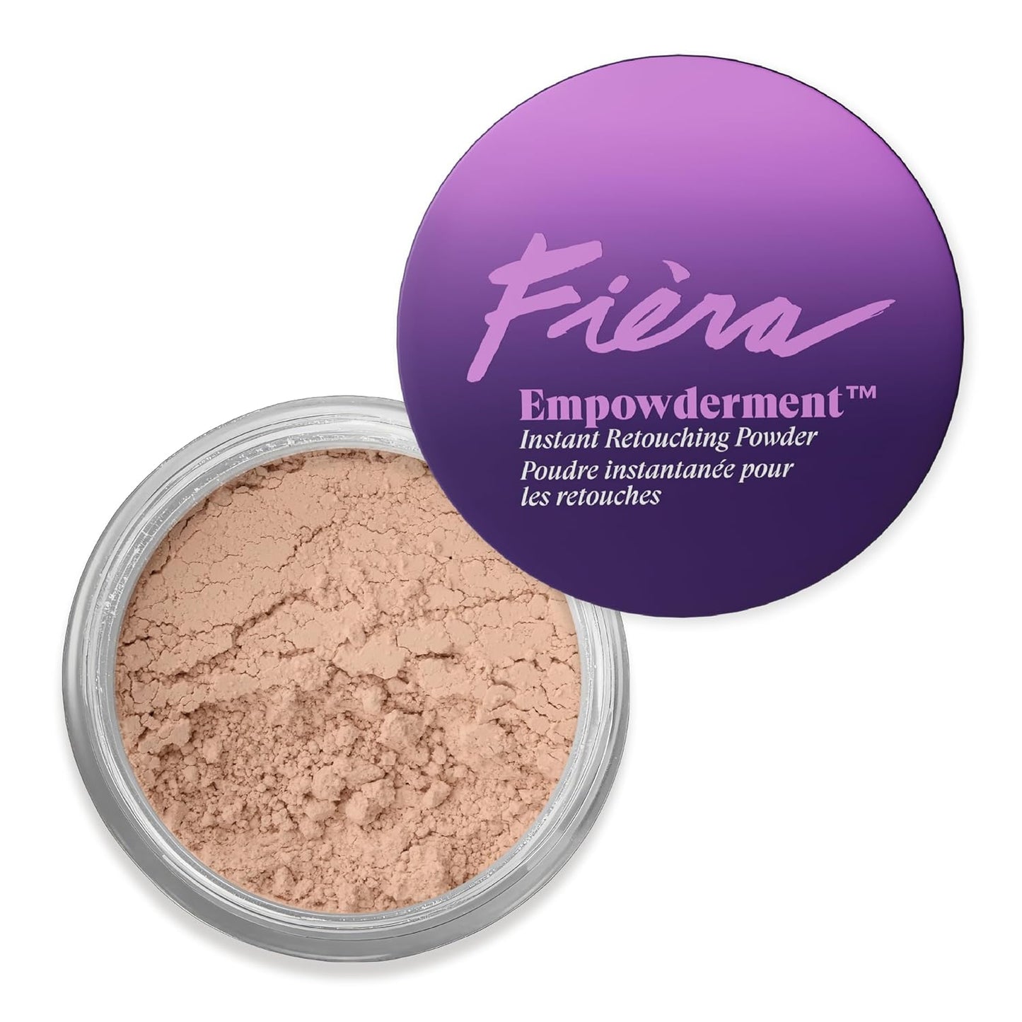 Fièra Empowderment™ Finishing Powder - Talc-Free Blurring & Soft-Matte Formula for Mature Skin | Medium Shade, 0.2 OZ
