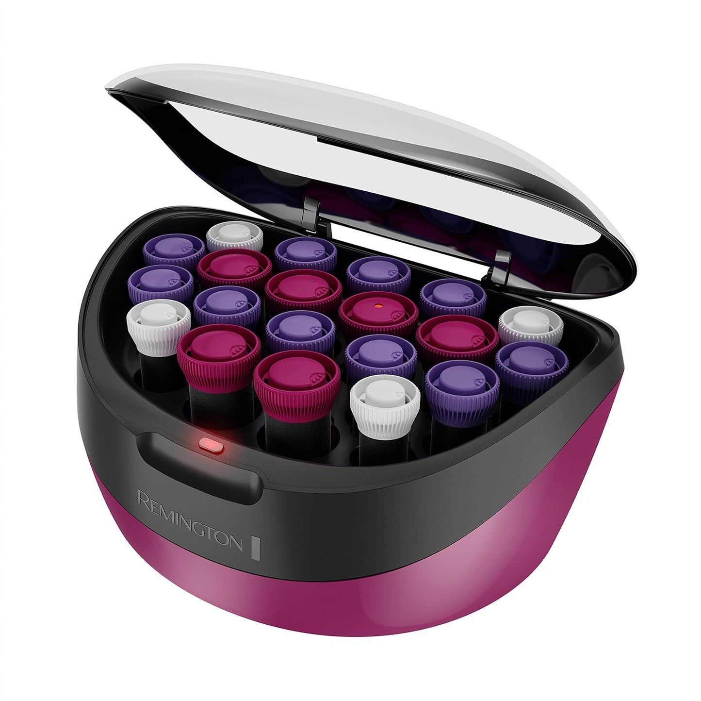 Remington Ionic Conditioning Hair Setter - 20 Velvet Hair Rollers | 6 Large, 10 Medium, 4 Small Sizes