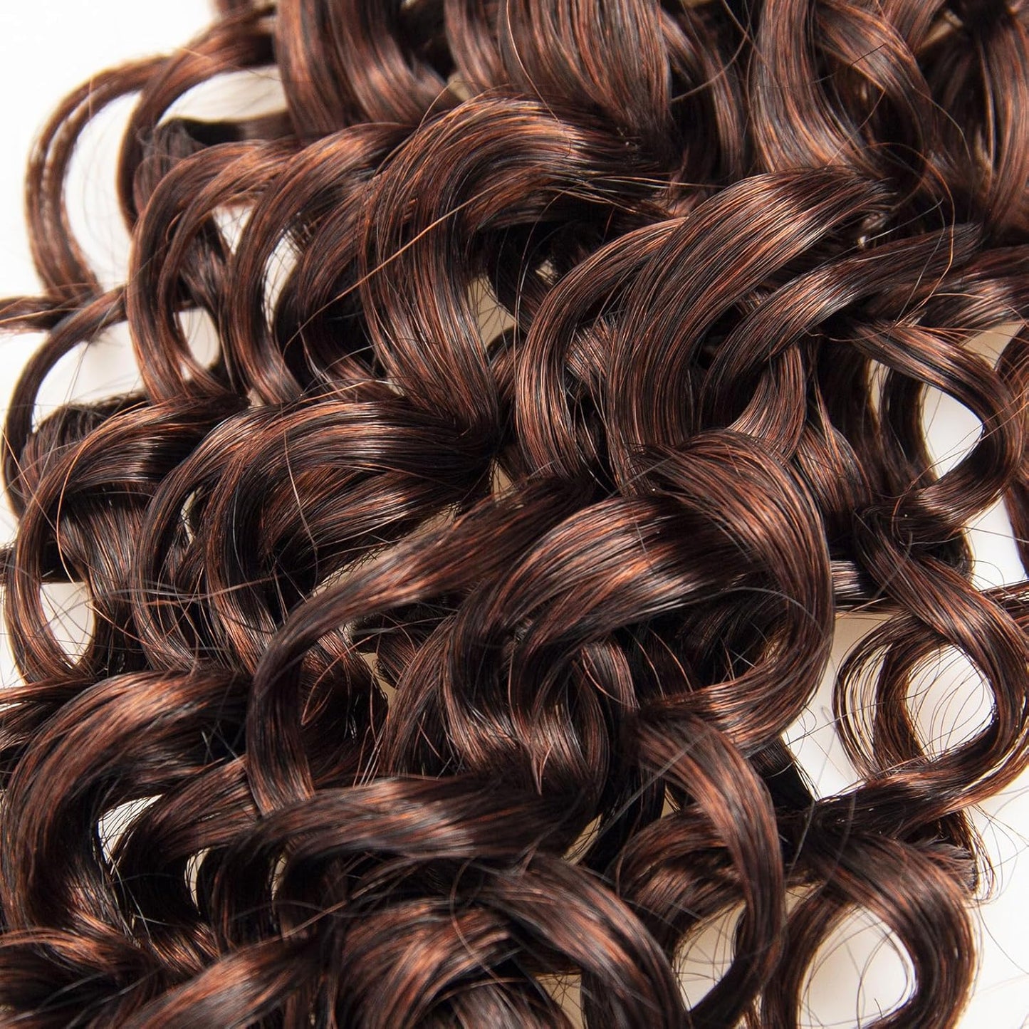 GoGo Curl Crochet Hair - 24-Inch Ombre Water Wave Synthetic Braids | 7 Packs, Deep Wave Extensions