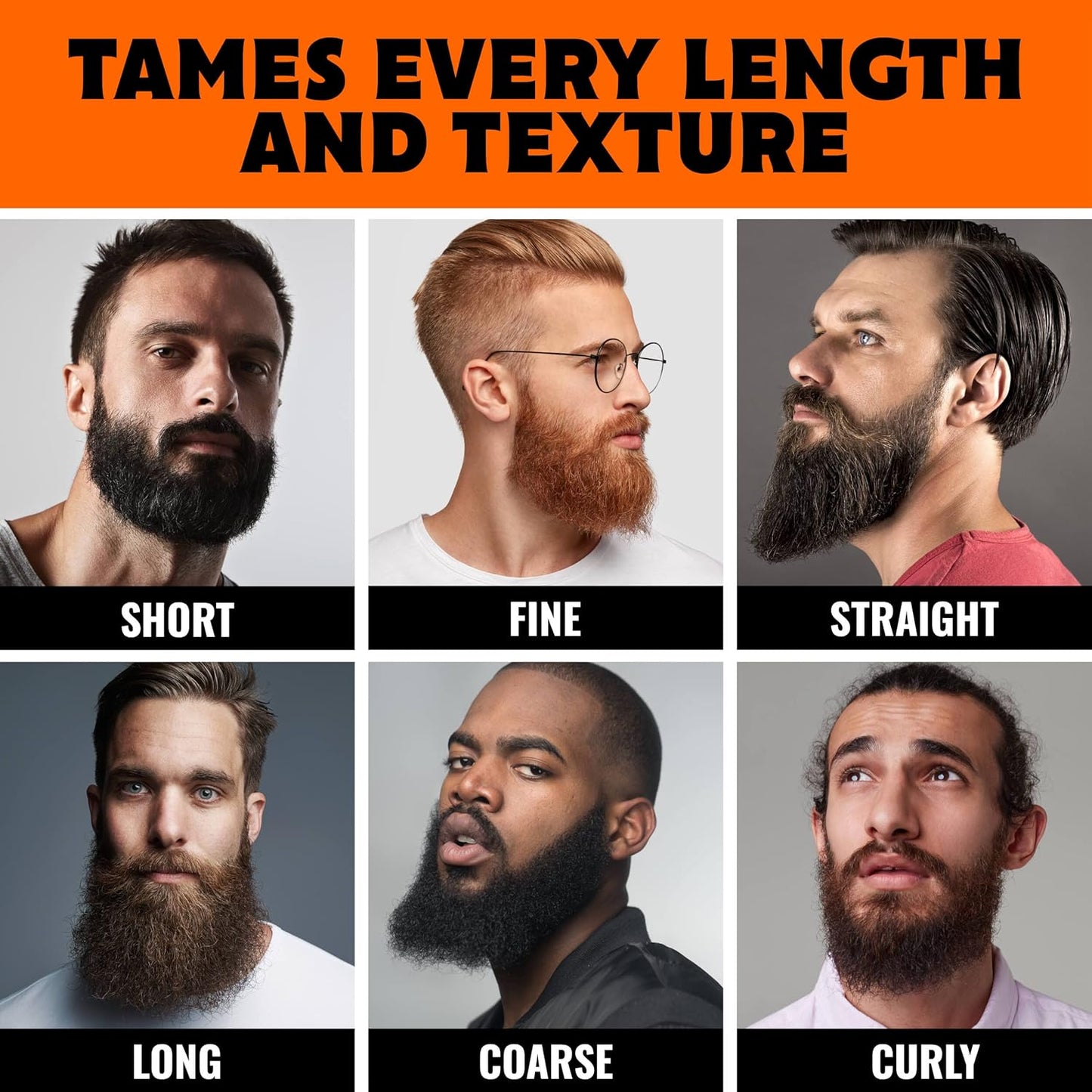 Premium Beard Grooming Kit - Heated Brush, Straightener Comb & Care Essentials | Complete Set